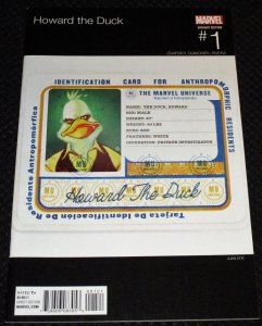 Howard the Duck #1 Variant Edition Hip-Hop  (2016)