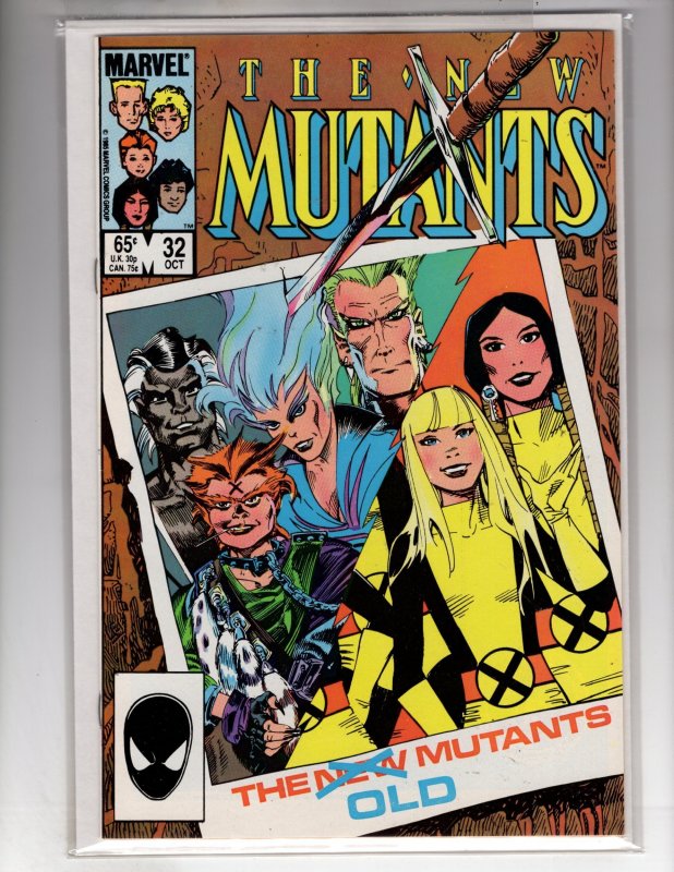 The New Mutants #32 (1985)  FLAT-RATE SHIPPING!  / 106-BN#2