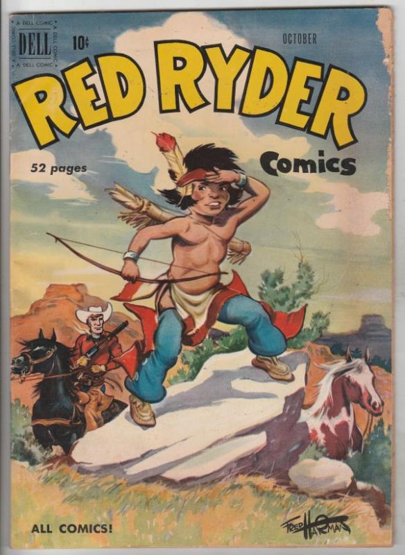 Red Ryder Comics #87 (Oct-50) VG Affordable-Grade Red Ryder