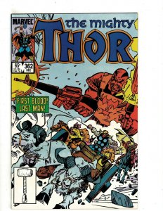 12 Mighty Thor Marvel Comic 348 349 350 351 352 353 355 358 359 360 361 362 RB12