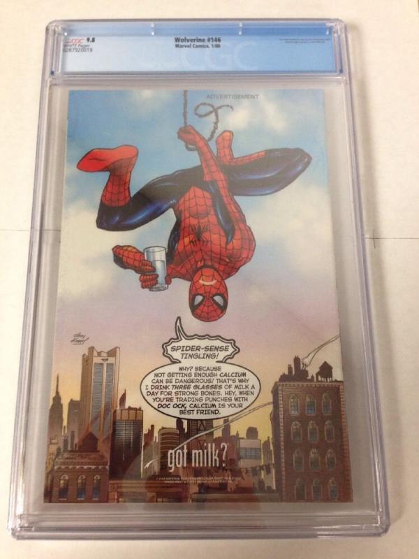 Wolverine 146 CGC 9.8 White Pages 