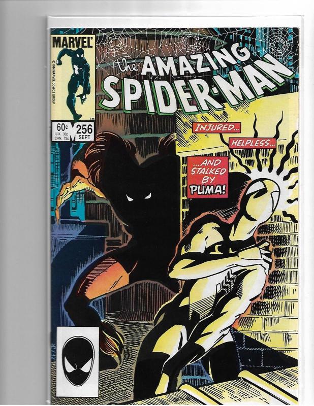 Amazing Spider-Man #256 / VF+ / 1st Appearance of Puma / Copper Age Key