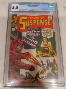 Tales of Suspense #46 CGC 5.5 1ST APPEARANCE OF CRIMSON DYNAMO (1963)