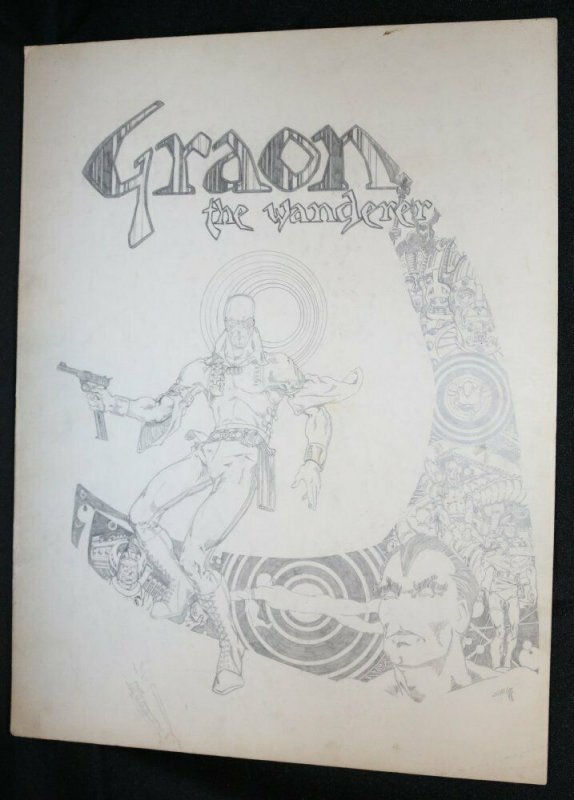 Graon the Wanderer Pencil Piece - LA art by Marshall Rogers