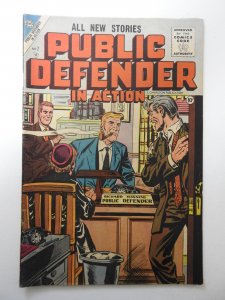 Public Defender in Action #7 (1956) FN Condition!