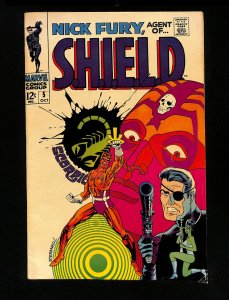 Nick Fury, Agent of SHIELD #5 Steranko Art!