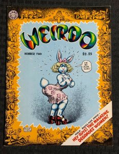 1981 WEIRDO Magazine #2 FN+ 6.5 R Crumb / Last Gasp 2nd Printing 