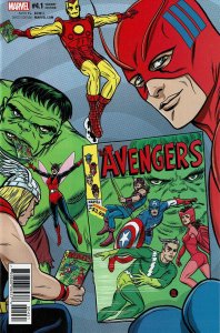 Avengers (7th Series) #4.1A VF/NM ; Marvel | 1:25 Variant Mike Allred