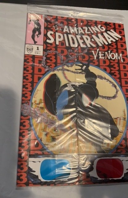 AMAZING SPIDER-MAN #1 FIRST VENOM REPRINT 3D POLYBAGGED/ SEALED