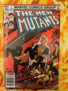 The New Mutants #4 (1983) - VF/NM
