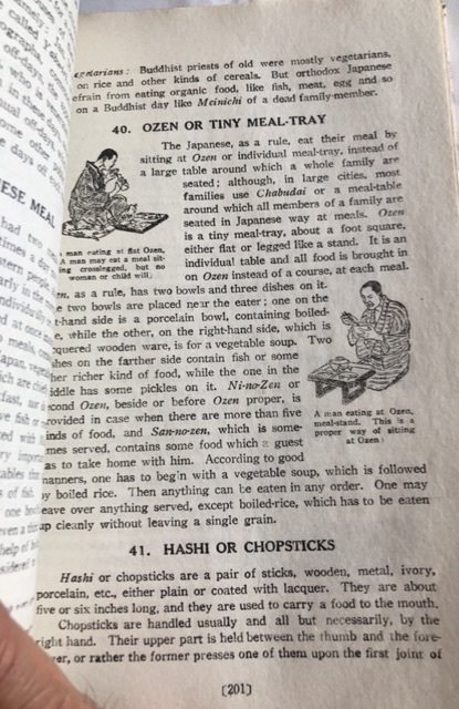 1949 Japan in a nutshell, hand bound book, SAKAI common signed