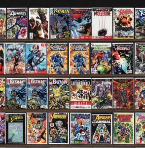 Huge Lot 150+ Comics with Green Lantern, The Avengers, Batman & More!