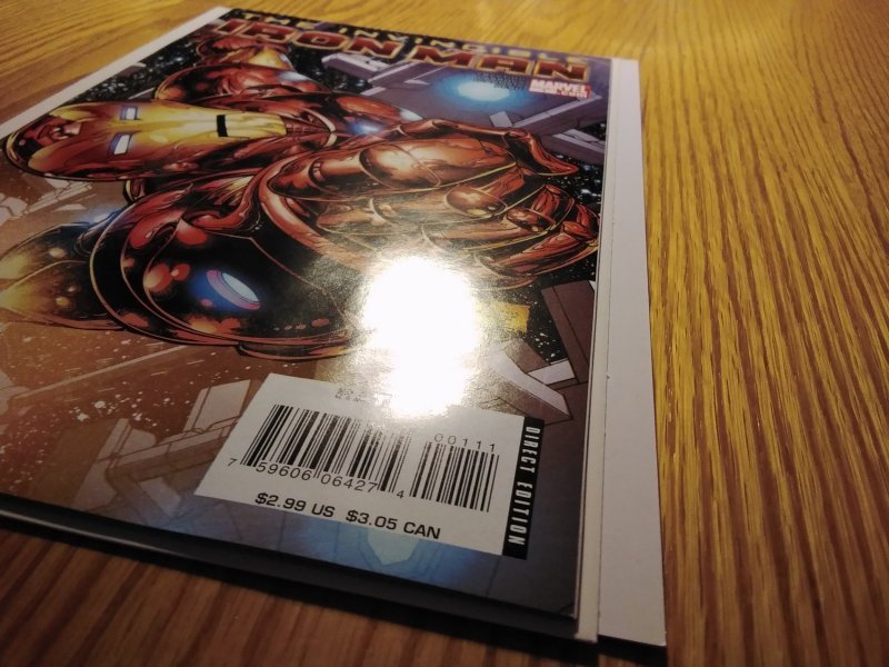 Invincible Iron Man #1 Joe Quesada Cover (2008)