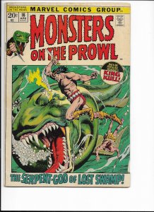 Monsters on the Prowl #16  (1972)