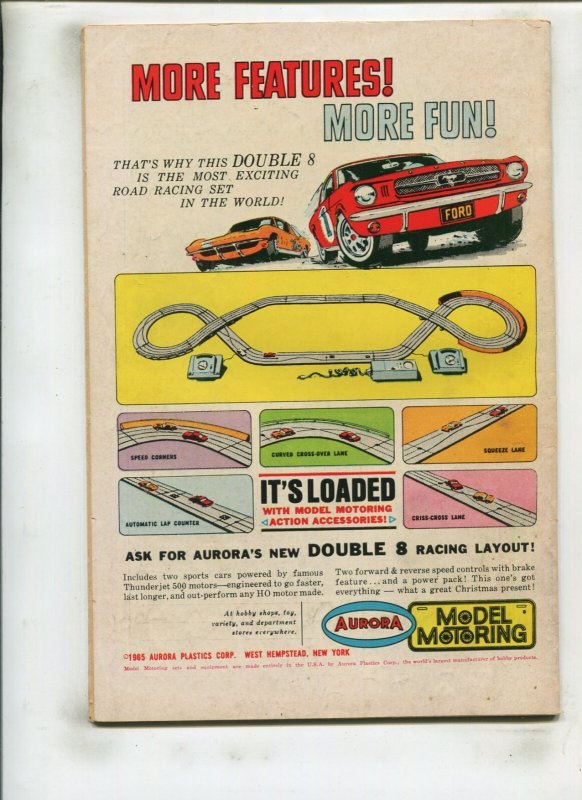 SUPERMAN #184 (5.0) THE DEMON UNDER THE RED SUN!! 1968