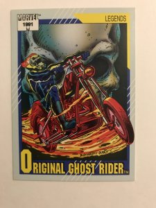 ORIGINAL GHOST RIDER #142 : Marvel Universe 1991 Series 2 card; Impel, NM/M