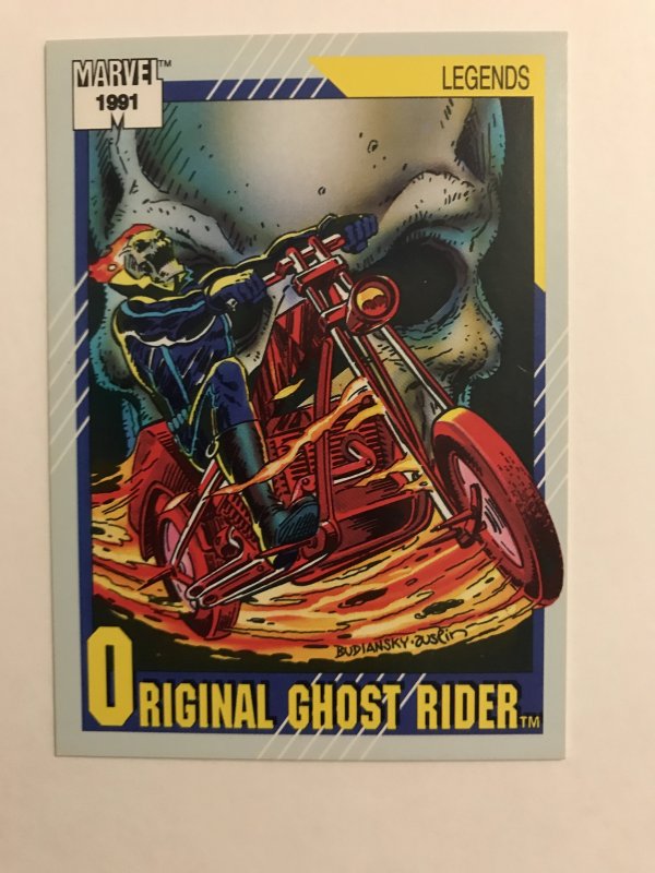 ORIGINAL GHOST RIDER #142 : Marvel Universe 1991 Series 2 card; Impel, NM/M