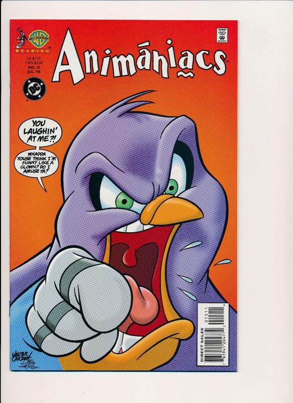 DC Comics - WB Readnig ANIMANIACS #15 1996  VF+  (HX595)