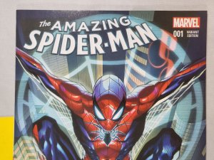 Amazing Spider-Man #1 J. Scott Campbell 1:50 Variant 2015 Marvel MK IV Armor