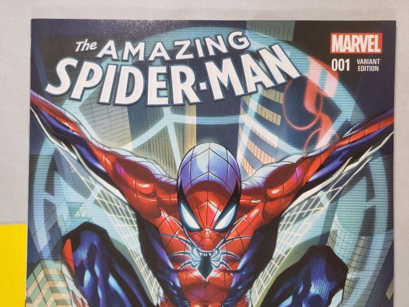 Amazing Spider-Man #1 J. Scott Campbell 1:50 Variant 2015 Marvel MK IV Armor