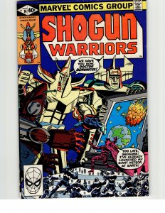 Shogun Warriors #14 (1980) The Shogun Warriors