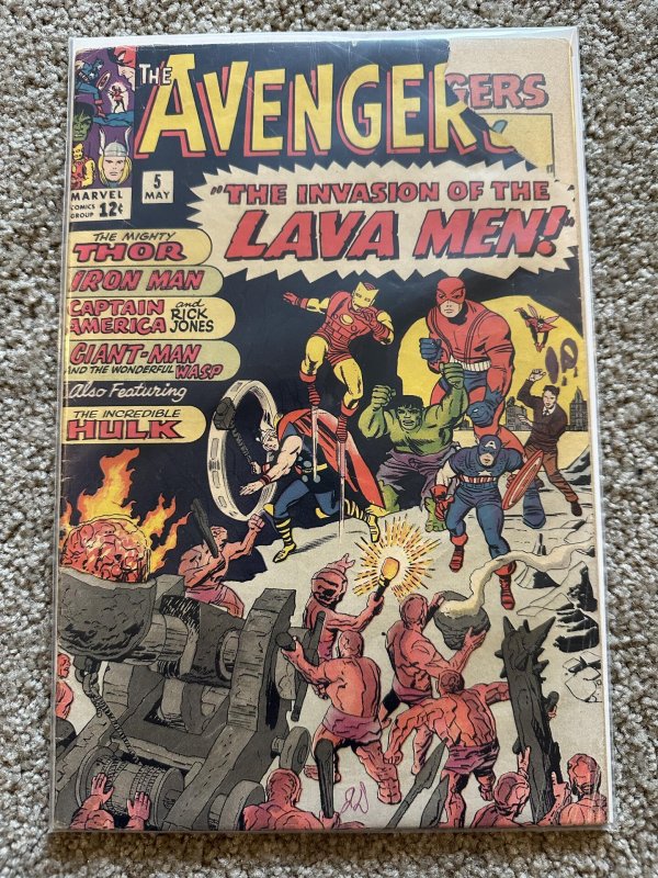 The Avengers #5 Regular Edition (1964) CL