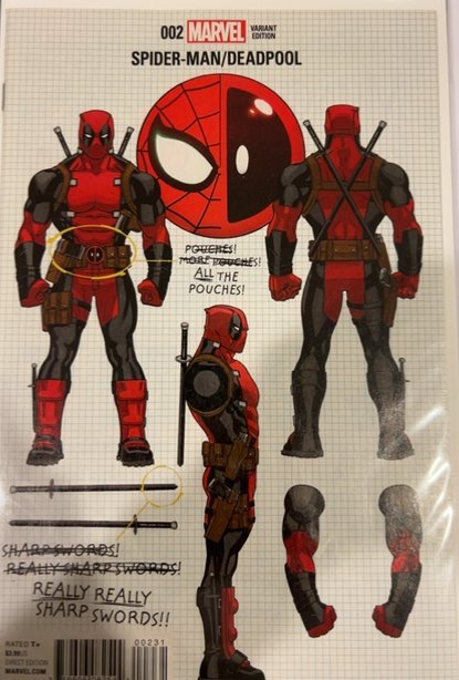 Spider-Man/Deadpool #2 Variant Cover (2016) Spider-Man 