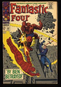 Fantastic Four #69 VG/FN 5.0 Mad Thinker!