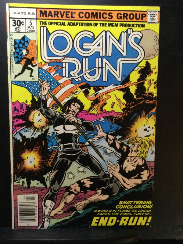 Logan's Run #5 British Variant (1977)