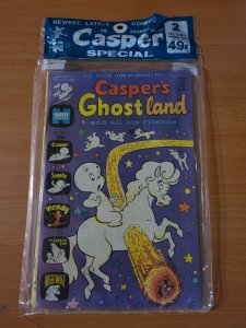 Harvey 2 Pack SEALED ~ Casper #175 Casper's Ghostland #80  ~NM~ 1974