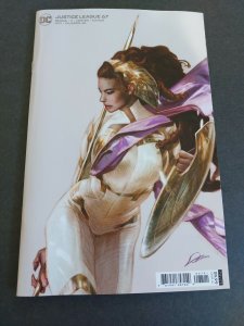 2021 JUSTICE LEAGUE 67 CVR B LOZANO VARIANT NM