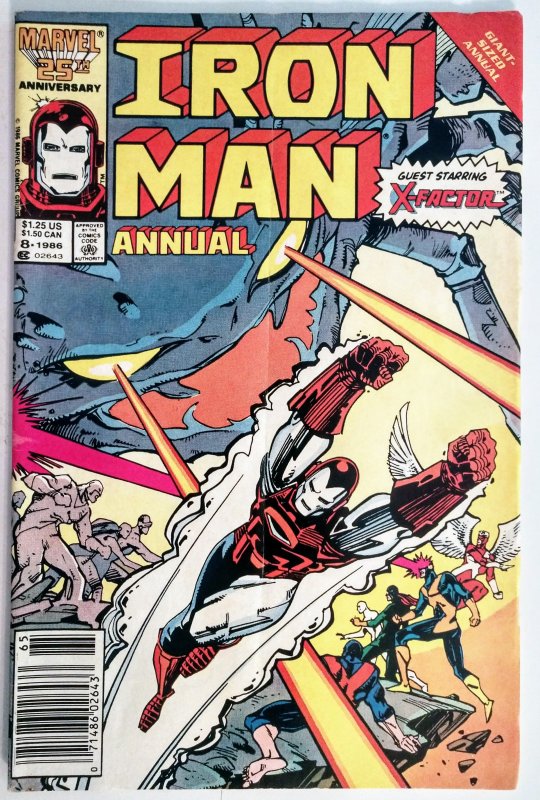 Iron Man Annual #8 (VG/FN,1986) NEWSSTAND