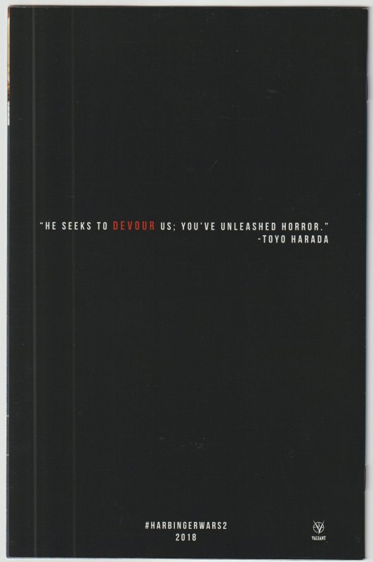 Harbinger Renegade #1 (Nov 2016, Valiant), VG-FN condition (5.0)