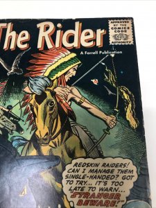The Rider (1957) # 1 Variant • Four Star Comic • Farrell Publication •Silver Age