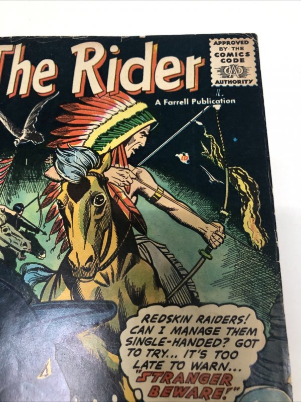 The Rider (1957) # 1 Variant • Four Star Comic • Farrell Publication •Silver Age