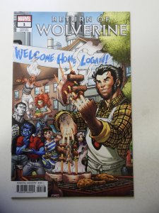 Return of Wolverine #1 Nauck Cover (2018) NM- Condition