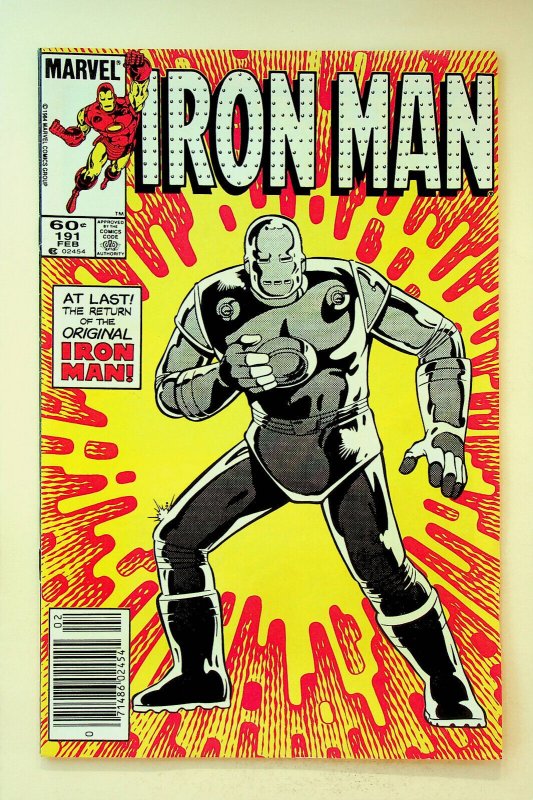 Iron Man #191 (Feb 1985, Marvel) - Near Mint