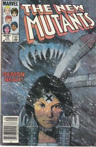 The New Mutants #18 60-Cent Cover (1984)  FN 6.0