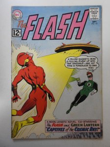 The Flash #131 VG- Cond! 2 centerfold wraps detached top staple, moisture stain