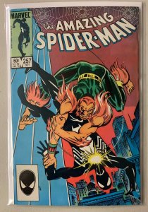 Amazing Spider-Man #257 Direct Marvel 1st Series (7.0 FN/VF) (1984)