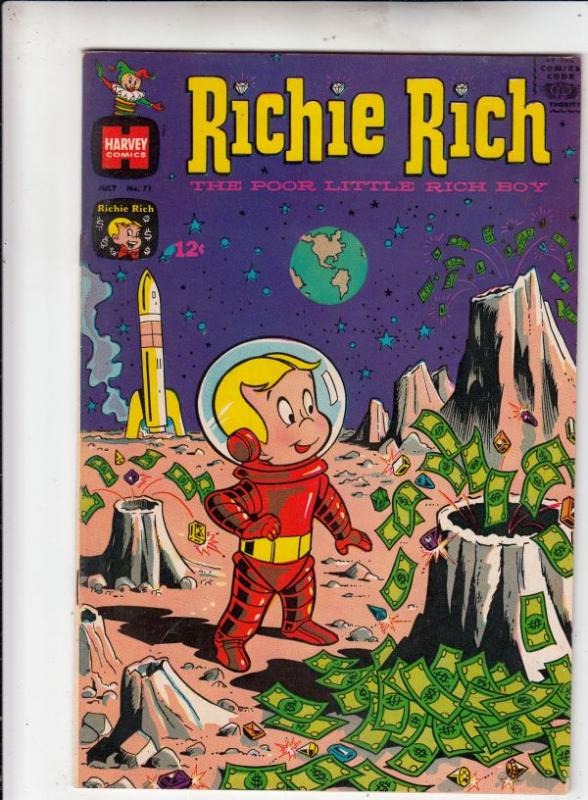 Richie Rich #71 (Jul-68) VF/NM+ High-Grade Richie Rich