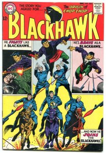 BLACKHAWK #203 1964-DC COMICS-CHOP CHOP'S ORIGIN!!! VG