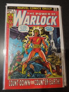 THE POWER OF WARLOCK #2 - 1972 Marvel - Roy Thomas & John Buscema