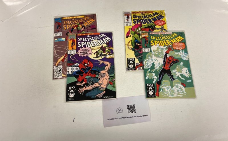 4 Spectacular Spider-Man Marvel Comics books #180 181 182 183 10 RC4