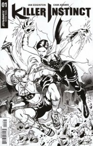 Killer Instinct #1 Cover F Incentive Comic Book 2017 - Dynamite