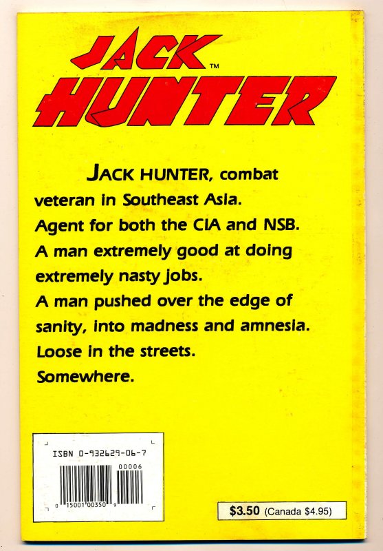 Jack Hunter (1989 Blackthorne) #1 FN