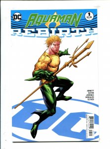 Aquaman: Rebirth #1 B - Ryan Benjamin Cover (9.0) 2016