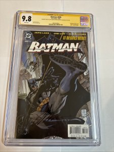 Batman  (2002) #608 (CGC 9.8 SS) DC Signed  Jeph Loeb • Jim Lee • S. Williams
