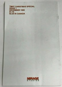 MICHAELANGELO CHRISTMAS SPECIAL#1 VF/NM 1990 TMNT MIRAGE STUDIOS 