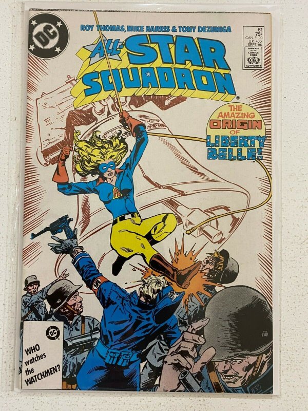 All Star Squadron lot 33 different from #2-61 avg 8.0 VF (1981-86) 